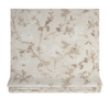 Custom Flat Roman Shade "Montrose"