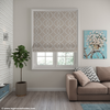 Custom Flat Roman Shades "Palisades"
