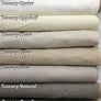 Custom Order Tuscany Dune Linen Relaxed Roman Shades