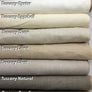28''x66'' Luxury Relaxed 100% Linen Roman Shade "Tuscany"