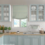 Custom Roman Shade, European Relaxed Roman Shade, Chain Mechanism, Maxwell Fabric "Lacrosse", Roman Shade for windows, Window treatments