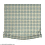 Custom Roman Shade, European Relaxed Roman Shade, Chain Mechanism, Maxwell Fabric "Lacrosse", Roman Shade for windows, Window treatments