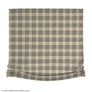 Custom Roman Shade, European Relaxed Roman Shade, Chain Mechanism, Maxwell Fabric "Lacrosse", Roman Shade for windows, Window treatments