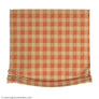 Custom Roman Shade, European Relaxed Roman Shade, Chain Mechanism, Maxwell Fabric "Lacrosse", Roman Shade for windows, Window treatments