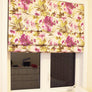 4 Colours Modesto Floral Pattern Flat Roman Shade