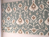 Chain mechanism Flat Roman Shade with Vista Laurel Pattern
