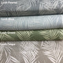 Exclusive Flat Roman Shade with linen texture "Lush Taupe", with chain mechanism, Custom made, Window treatments, JF Fabric brand