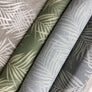 Exclusive Flat Roman Shade with linen texture "Lush Taupe", with chain mechanism, Custom made, Window treatments, JF Fabric brand