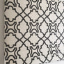 Flat Linen Roman Shade "Esperanza-Parchment" with chain mechanism, custom roman shades, linen roman shades