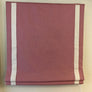 Custom Roman Shade "Origin Camellia with Cream Border", 100% cotton shade with chain mechanism, roman shades, custom window treatments