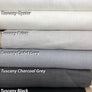 Relaxed Roman Shade, 100% Linen roman shade, Shade with Decorative trim, custom roman shade, shade with chain mechanism, window treatment