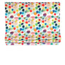 Flat Roman Shade, "Spoonflower" Fabrics, Custom Made Window Treatments, shades with lining and chain mechanism