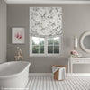 Custom Relaxed Roman Shade "Montrose"