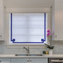 Navy colour of border