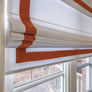 Tangerine colour of border