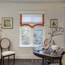 Tangerine colour of border