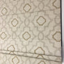 Flat Cotton Roman Shade In Swain Plateau Pattern