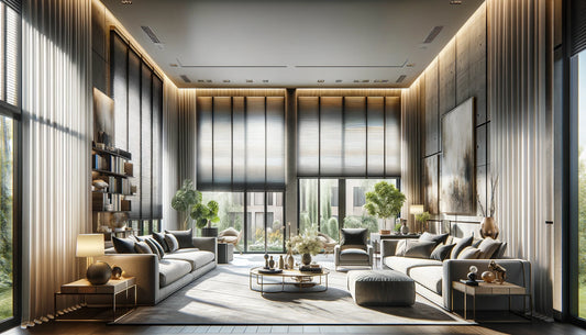 Roman Blinds for Large Windows: Solutions for Spacious Spaces