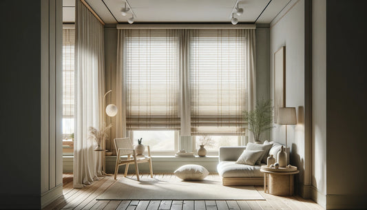 Roman Shades in Scandinavian Design: Perfect Blend of Minimalism and Functionality