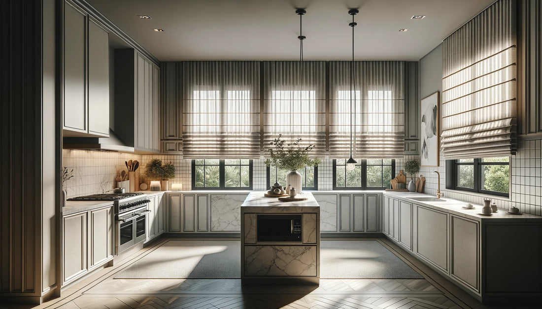 Choosing Roman Shades for High Ceilings: Creating Harmony in Space