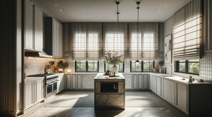 Choosing Roman Shades for High Ceilings: Creating Harmony in Space