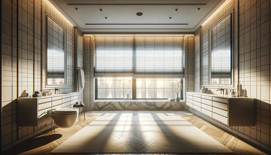 Roman Shades in the Bathroom: Combining Style and Moisture Resistance