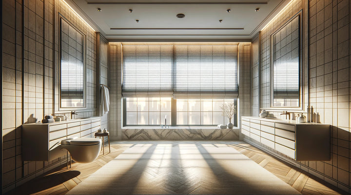 Roman Shades in the Bathroom: Combining Style and Moisture Resistance