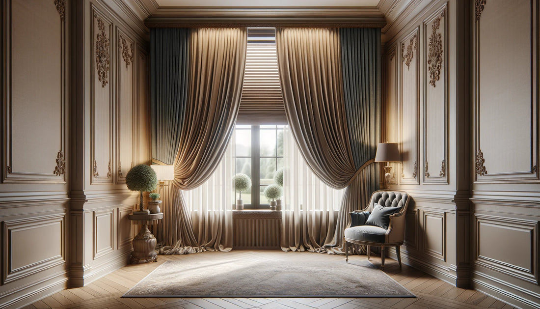Combining Roman Shades with Other Types of Window Coverings