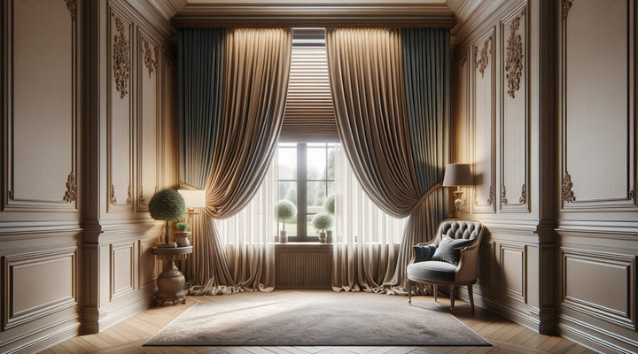 Combining Roman Shades with Other Types of Window Coverings