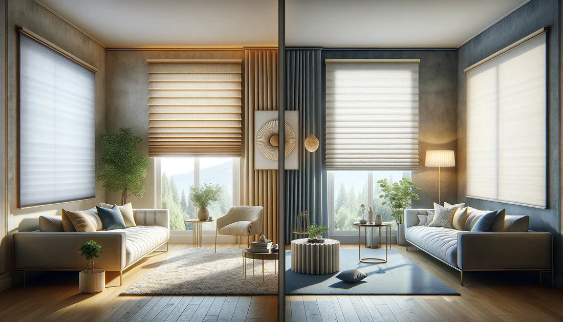 Comparing Roman Shades with Roller Shades: What's Best for Modern Interiors?