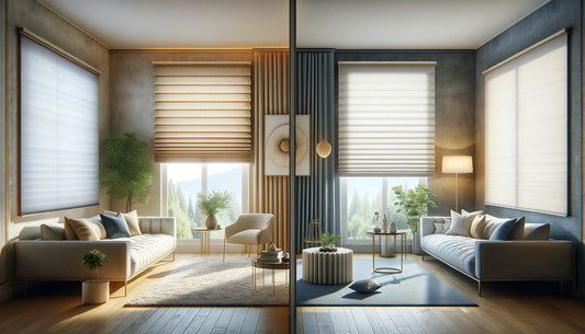 Comparing Roman Shades with Roller Shades: What's Best for Modern Interiors?