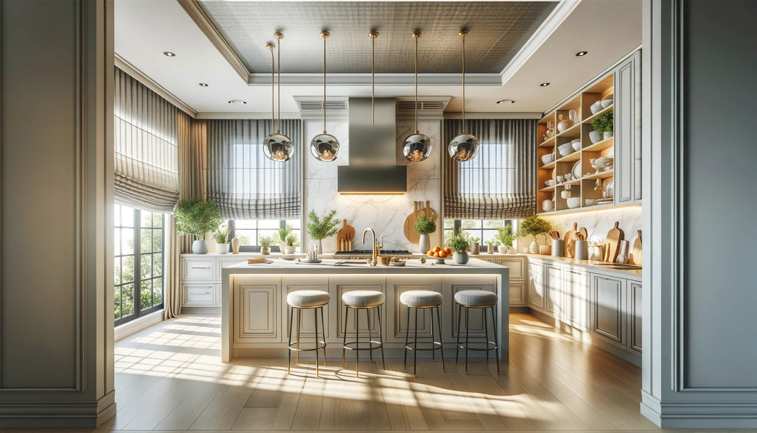 Roman Shades for the Kitchen: Style and Practicality in Your Kitchen