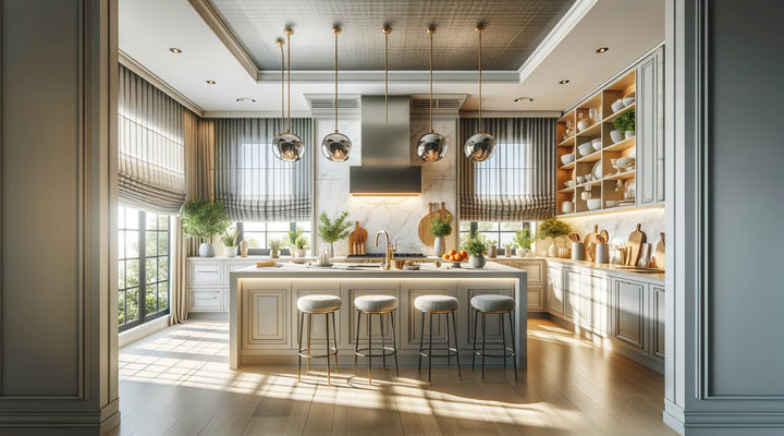 Roman Shades for the Kitchen: Style and Practicality in Your Kitchen