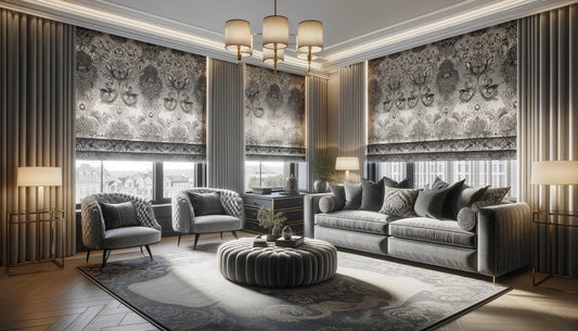 Stylish Elegance: The Rise of Patterned Roman Shades in Modern Decor