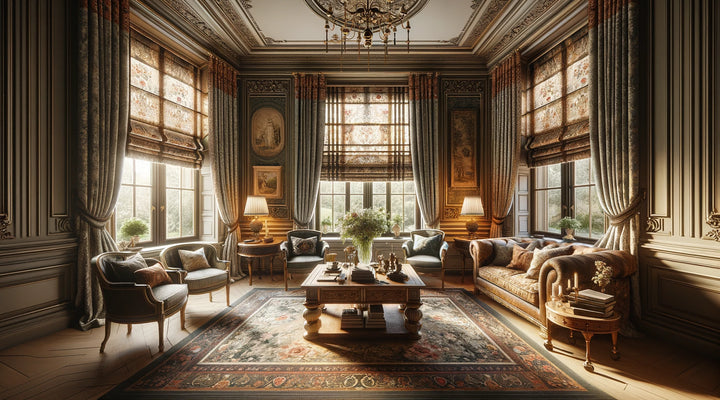 Roman Shades in Traditional Design: Creating a Classic Atmosphere