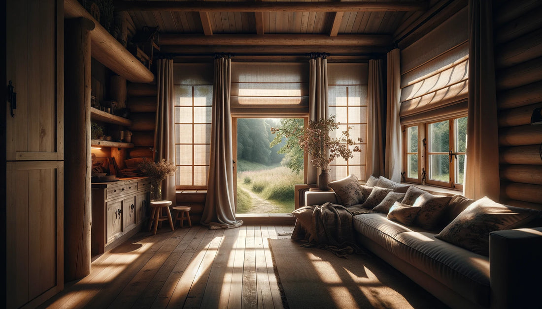 Roman Shades for the Country House: Creating a Cozy Atmosphere in Nature