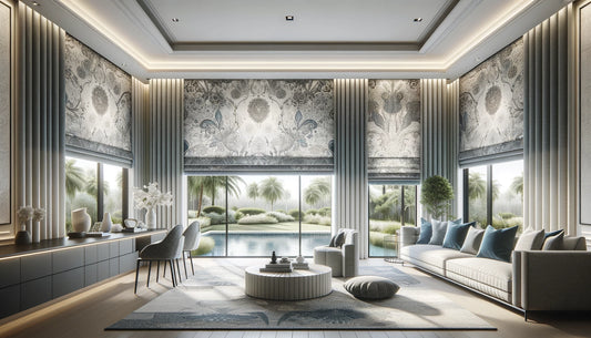 Textile Trends in Roman Shades: Modern Motifs and Patterns