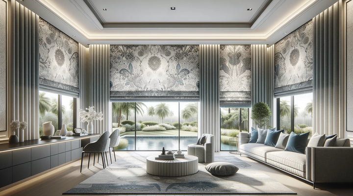 Textile Trends in Roman Shades: Modern Motifs and Patterns