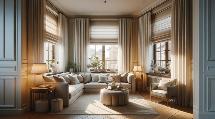 Curtains with Character: How to Add Individuality to Your Home with Plain Roman Blinds