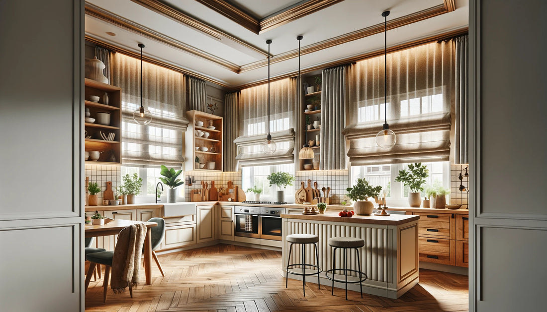 Top 10 Designer Ideas with Roman Shades in Interior Design