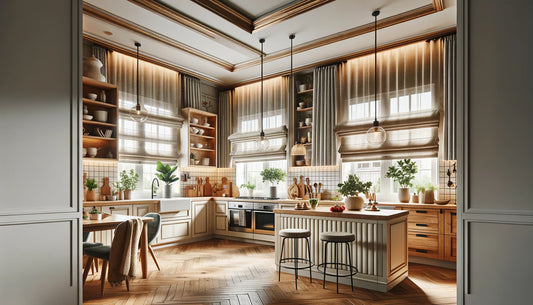 Top 10 Designer Ideas with Roman Shades in Interior Design