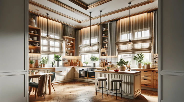 Top 10 Designer Ideas with Roman Shades in Interior Design