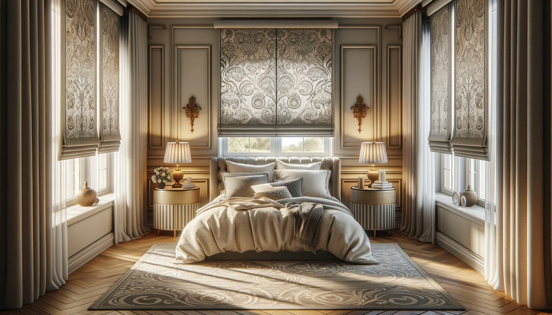 Exquisite Design: Roman Shades with Patterns that Create a Unique Look for Your Space