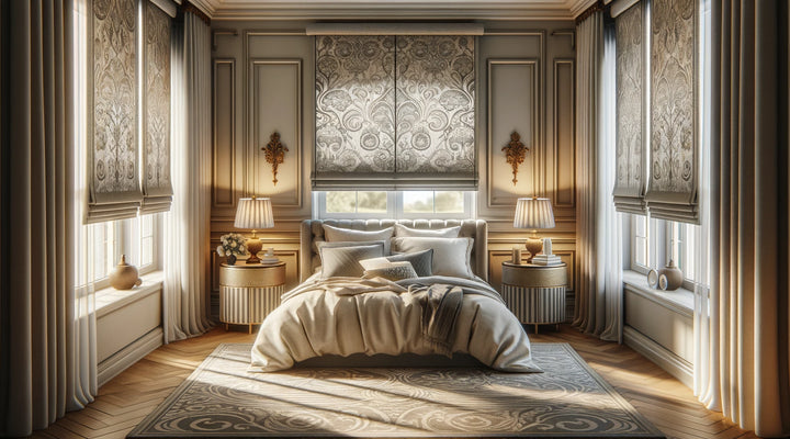 Exquisite Design: Roman Shades with Patterns that Create a Unique Look for Your Space