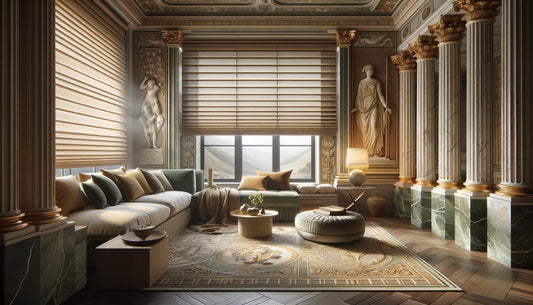 Return to the Classics: Roman Shades and Antique Style in Modern Homes