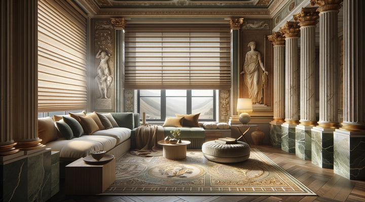 Return to the Classics: Roman Shades and Antique Style in Modern Homes