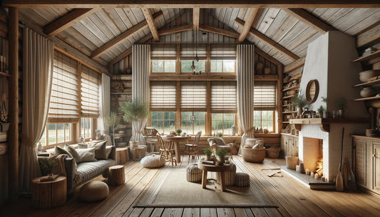 Roman Shades for the Country House: Choosing Durable Materials, Tips, and Recommendations