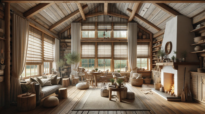 Roman Shades for the Country House: Choosing Durable Materials, Tips, and Recommendations