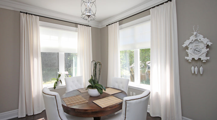 Using Roman Shades for Cozy Balcony or Terrace Decor