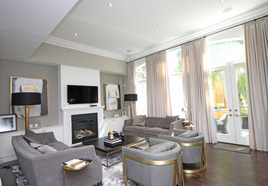 Utilizing Roman Shades in Hotel Lobby and Public Area Design